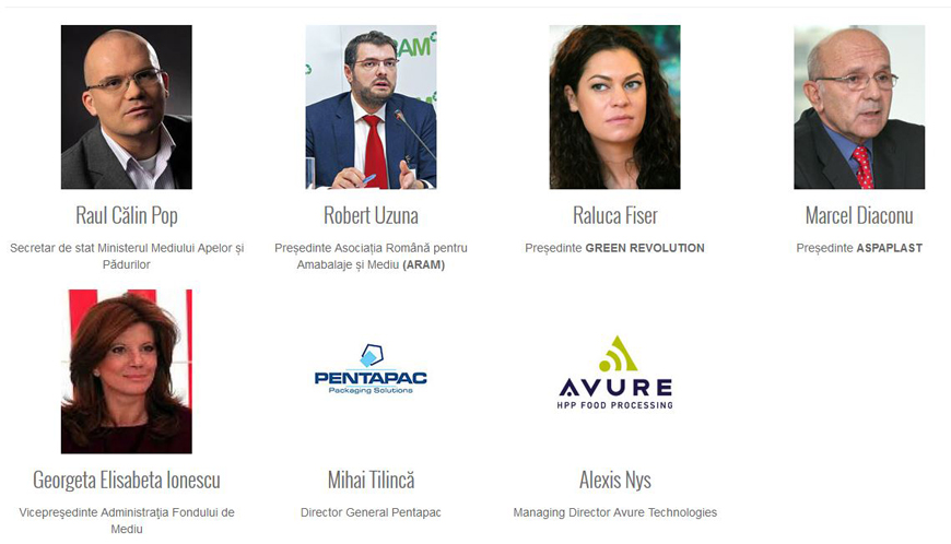 Speakeri Conferinta “Reducem risipa alimentara. Pretuim hrana!” 